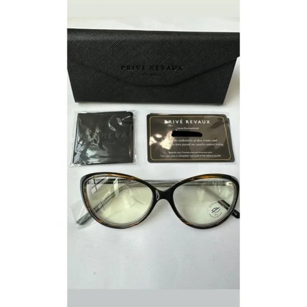 Prive Revaux Honor Roll Gray Stripe Blue Light‎ Readers Strength 3